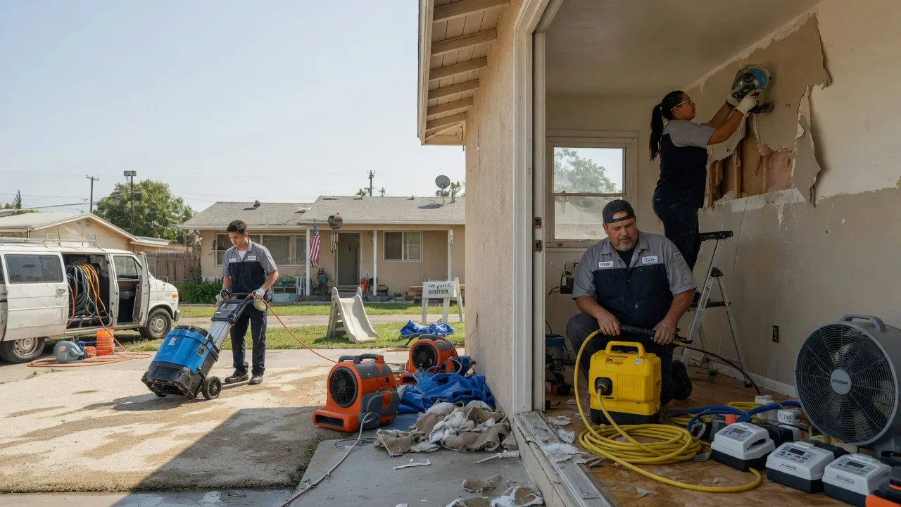 Water Damage Restoration in Telephone, TX near me